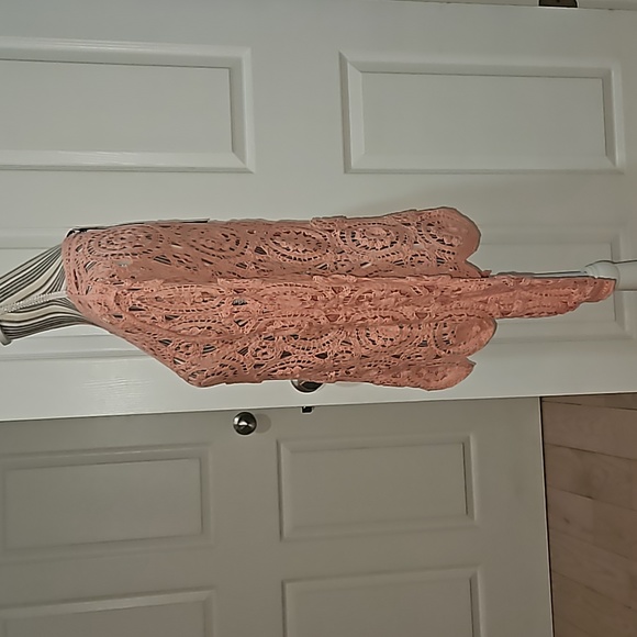 Oliver. o Women Crochet Top Eyalet Blouse SW3522 style Size L Conyon Clay - Picture 7 of 12